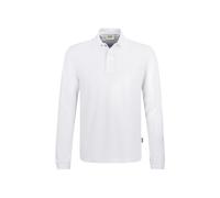 Hakro No. 0821 Longsleeve-Poloshirt MIKRALINAR® HACCP weiß - XS