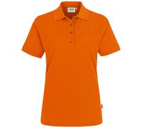 HAKRO 216 Regular Fit Damen Poloshirt orange, Einfarbig