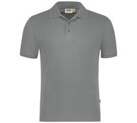 HAKRO Organic Regular Fit Poloshirt Kurzarm grau