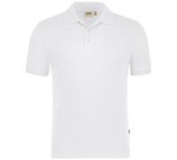 HAKRO Poloshirt Bio-Baumwolle GOTS weiß, XS
