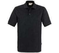 HAKRO Poloshirt MIKRALINAR® ECO, schwarz, 5XL