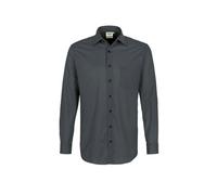 Hakro No. 0123 Hemd MIKRALINAR® Comfort anthrazit - 6XL