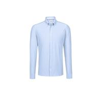 HAKRO Regular Fit Hemd ocean, Einfarbig