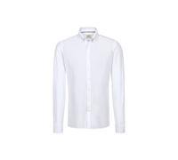 Hemd "NATURAL STRETCH" 130 langarm Regular Weiß S