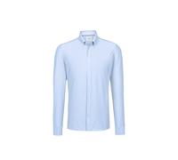 HAKRO Regular Fit Hemd ocean, Einfarbig