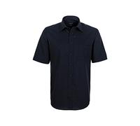 HAKRO Herren Hemd "Business" - kurzarm - bügelfrei - 107 - schwarz - Größe: XL