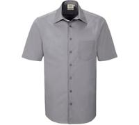 HAKRO Herren-Hemd Kurzarm „Performance“- MikraLinar (50% Baumwolle/50% Polyester), Kent-Kragen XS