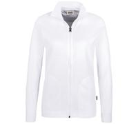 HAKRO Damen Casual Sweatjacke - 227 - weiß - Größe: S