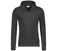 HAKRO Kapuzen-Sweatjacke Premium Herren #605 Gr. 2XS anthrazit