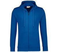 HAKRO - Kapuzen-Sweatjacke Premium 605, royalblau, Größe S