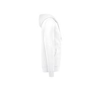 HAKRO Comfort Fit Sweatjacke mit Kapuze weiss, Einfarbig