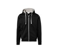 Hakro Kapuzenjacke Bonded Eco Herren 0455 schwarz/silber L