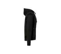 Hakro Kapuzenjacke Bonded ECO - Schwarz / Silber , XL (EU)