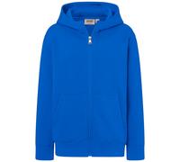 Hakro No. 0565 Kinder Kapuzen-Sweatjacke Bio-Baumwolle royalblau - 158/164