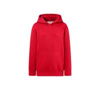 Hakro | Kinder Kapuzen-Sweatshirt | Bio-Baumwolle | 0562 | rot 158/164