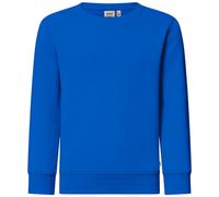 HAKRO Kinder Sweatshirt Bio-Baumwolle #541 Gr. 110/116 royalblau