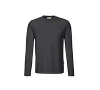 HAKRO Longsleeve Mikralinar® 279, karbongrau, Größe 2XL (Arbeitshemd & Arbeitsshirt)