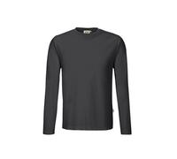 HAKRO Longsleeve Mikralinar® 279, karbongrau, Größe 4XL (Arbeitshemd & Arbeitsshirt)