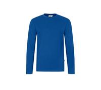 HAKRO Longsleeve Mikralinar® 279, royalblau, Größe M (Arbeitshemd & Arbeitsshirt)