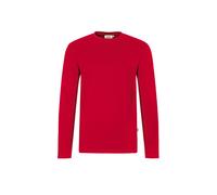 HAKRO Longsleeve Mikralinar® 279, rot, Größe M (Arbeitshemd & Arbeitsshirt)