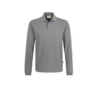 HAKRO Longsleeve-Poloshirt HACCP Mikralinar® 821, titan, Größe 4XL (Arbeitshemd & Arbeitsshirt)