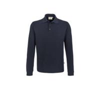 HAKRO Longsleeve-Poloshirt Mikralinar® 815, tinte, Größe XS (Arbeitshemd & Arbeitsshirt)