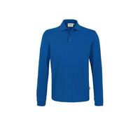 HAKRO Longsleeve-Poloshirt Mikralinar® 815, royalblau, Größe 4XL (Arbeitshemd & Arbeitsshirt)