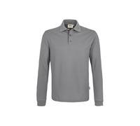 HAKRO Longsleeve-Poloshirt Mikralinar® 815, titan, Größe 6XL (Arbeitshemd & Arbeitsshirt)