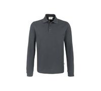 HAKRO Longsleeve-Poloshirt MIKRALINAR® anthrazit, XS