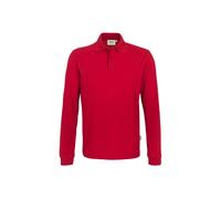 HAKRO Longsleeve-Poloshirt Mikralinar® | Herren | 0815 | rot XL