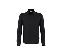 HAKRO Longsleeve-Poloshirt Mikralinar® | Herren | 0815 | schwarz XS