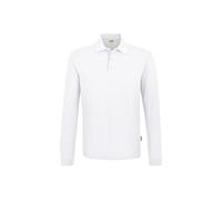 HAKRO Longsleeve-Poloshirt Mikralinar® | Herren | 0815 | weiß 4XL