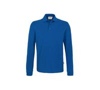 HAKRO Longsleeve-Poloshirt Mikralinar® 815, royalblau, Größe L (Arbeitshemd & Arbeitsshirt)