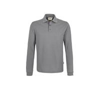 HAKRO Longsleeve-Poloshirt Mikralinar® 815, titan, Größe L (Arbeitshemd & Arbeitsshirt)