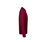 Hakro Longsleeve-Poloshirt MIKRALINAR® - Weinrot , S (EU)