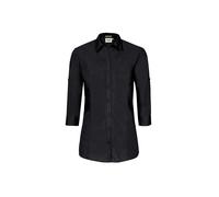 Hakro No. 0120 3/4-Arm-Vario Bluse MIKRALINAR® schwarz - 5XL