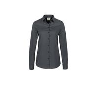 HAKRO Bluse Mikralinar® 121, anthrazit, Größe 4XL (Arbeitshemd & Arbeitsshirt)