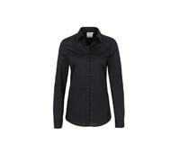 Hakro Bluse Mikralinar® 121 Damen schwarz Gr. 2XS