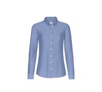 Hakro No. 0129 Bluse Natural Stretch ozeanblau - XS