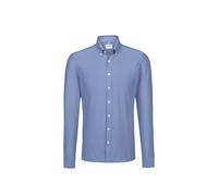 HAKRO Regular Fit Hemd ocean, Einfarbig