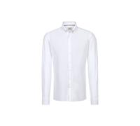 Hakro No. 0130 Hemd Natural Stretch Regular weiß - M