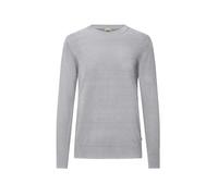 Hakro No. 0145 Pullover Premium-Baumwolle grau meliert - L