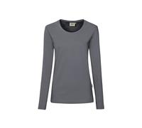 HAKRO Regular Fit Damen T-Shirt anthrazit, Einfarbig