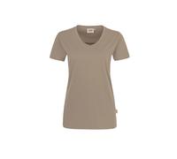 Hakro No. 0181 Damen V-Shirt MIKRALINAR® khaki - S
