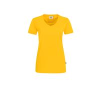 Hakro No. 0181 Damen V-Shirt MIKRALINAR® sonne - XS