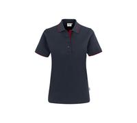 Hakro No. 0203 Damen Poloshirt Casual tinte/rot - M