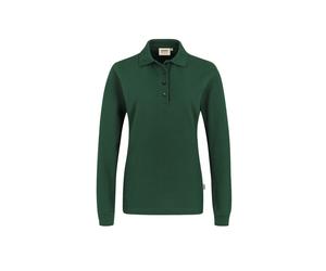 Hakro No. 0215 Damen Longsleeve-Poloshirt MIKRALINAR® tanne - 3XL