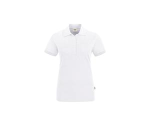 Hakro No. 0222 Damen Poloshirt Stretch weiß - M