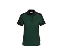 Hakro No. 0239 Damen Poloshirt Contrast MIKRALINAR® tanne/anthrazit - 2XL