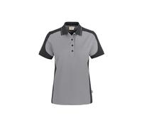 Hakro No. 0239 Damen Poloshirt Contrast MIKRALINAR® titan/anthrazit - L